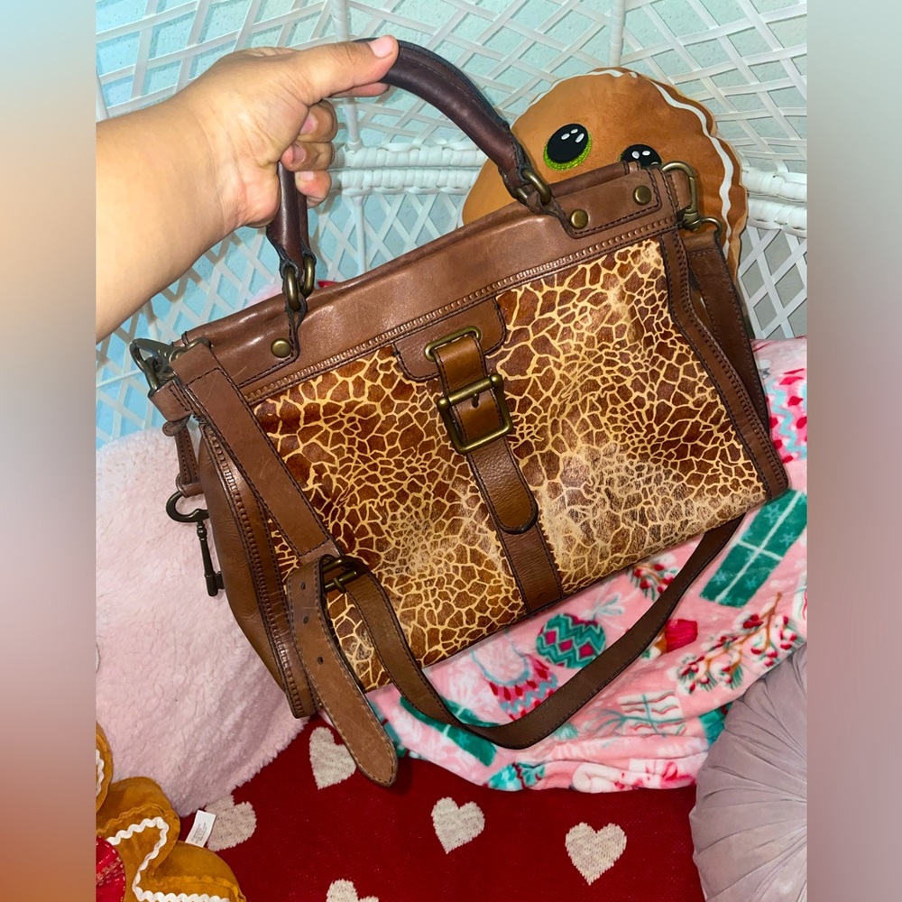Fossil Large Revival Satchel